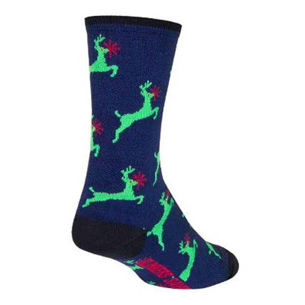 SockGuy Rudolph Crew Socks