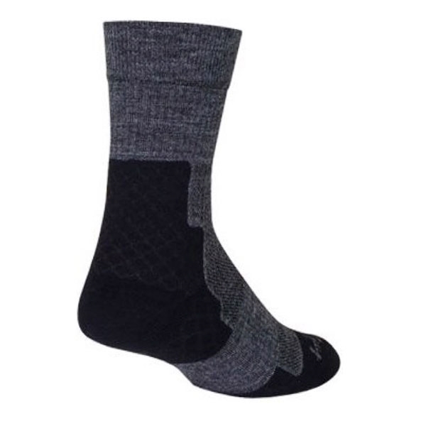 SockGuy Trailhead Wool 7" Sock Charcoal