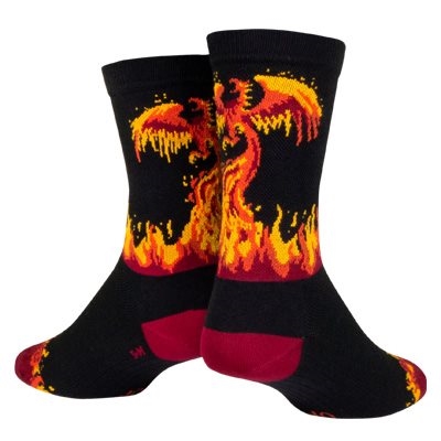 SockGuy Phoenix Crew Socks