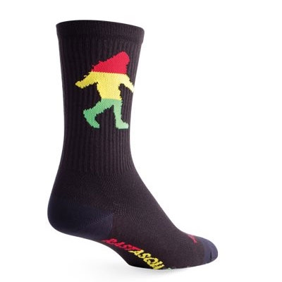 SockGuy Rasta Squatch Socks