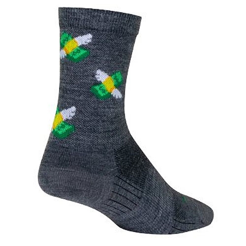 SockGuy SGX Cha Ching Wool Socks