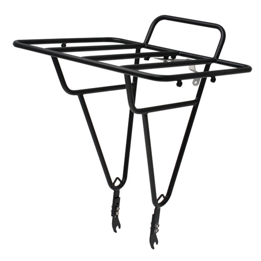 Soma Deluxe Porteur front cargo rack - black from BikeBling.com