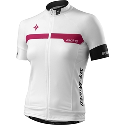 Specialized Womens SL Pro Jersey White/Pink