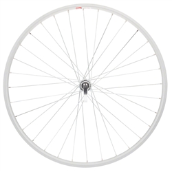 Sta-Tru 26" QR  9mm x 100 Double Wall Front Wheel Silver