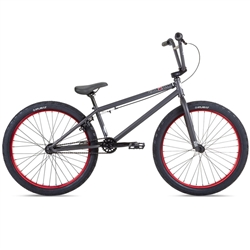 Stolen Saint 24" BMX Bike Matte Raw/Red