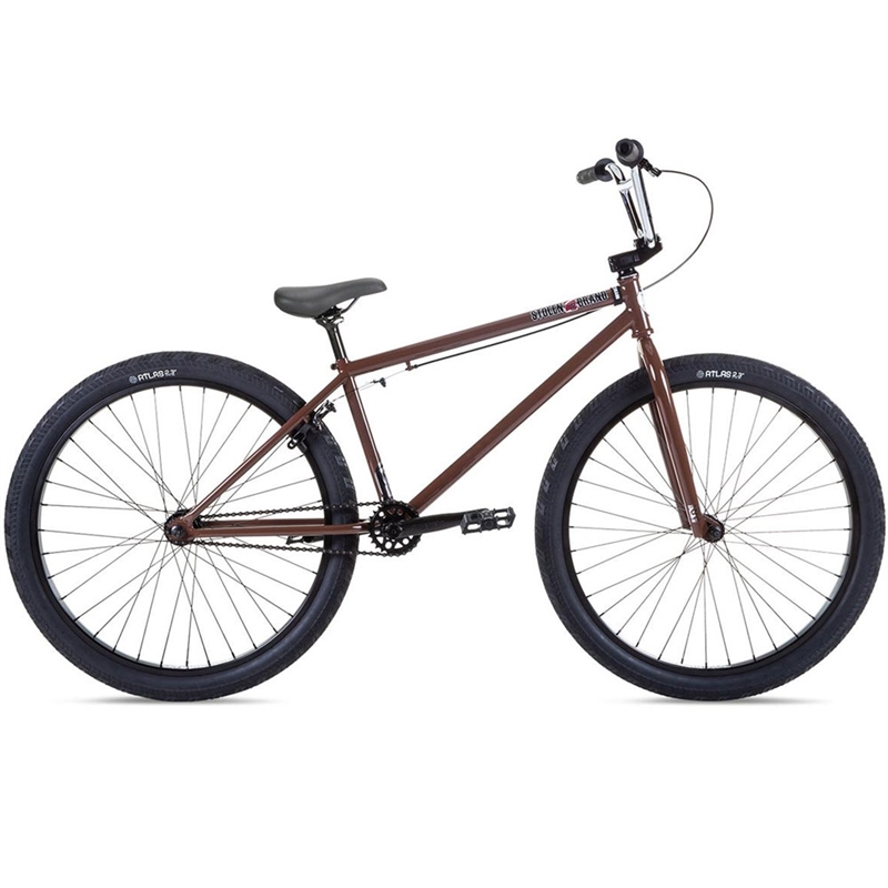 Stolen Zeke 26" BMX Bike Dark Chocolate/Chrome