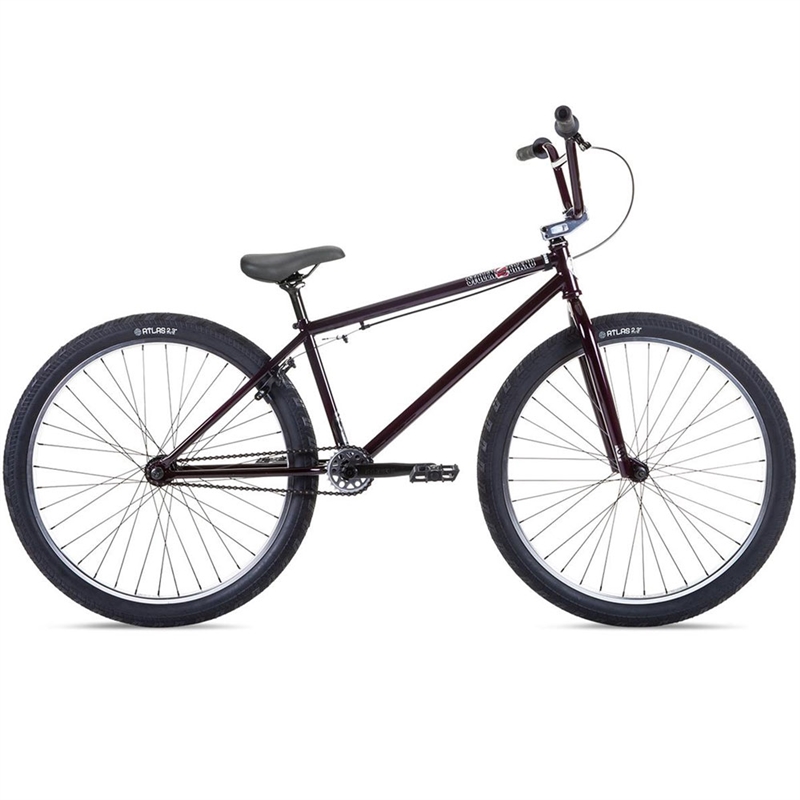 Stolen Zeke 26" BMX Bike Deep Purple/Silver