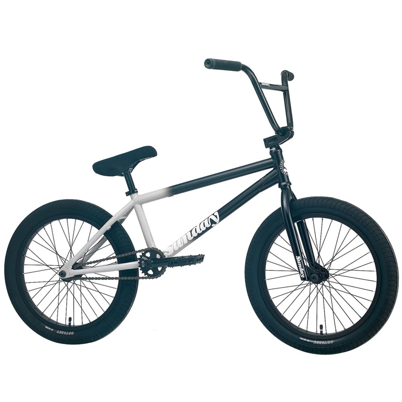 Sunday Forecaster 21" BMX Bike Matte Black/Gray Fade