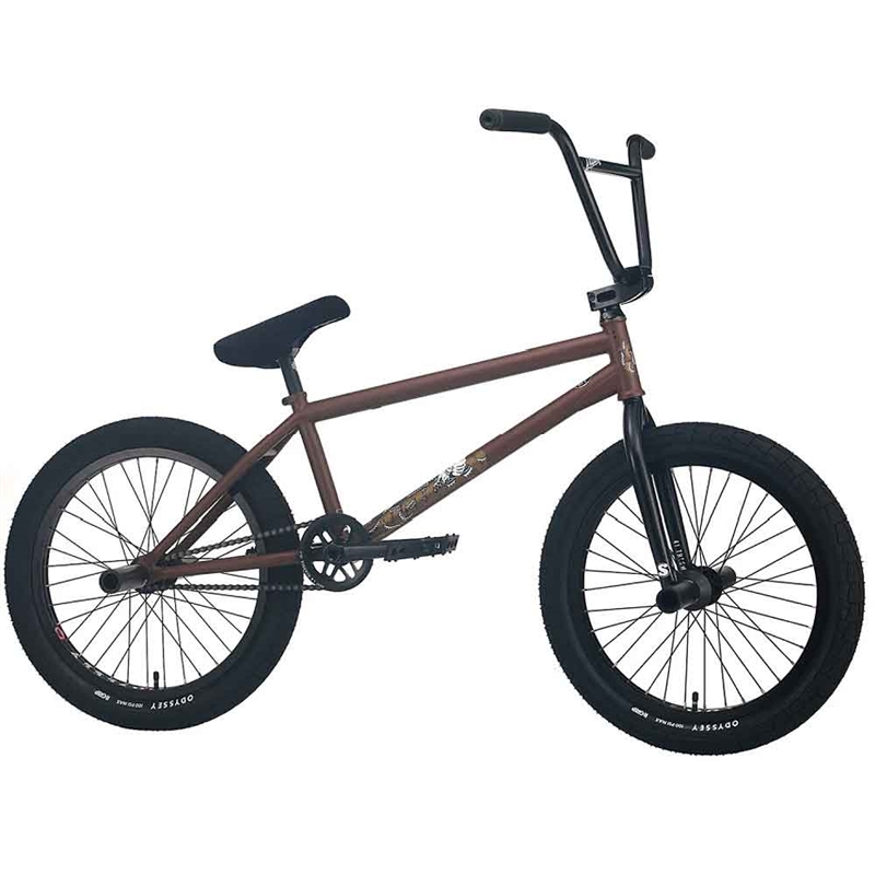 Sunday Darkwave 21.25" LHD BMX Bike Matte Dark Brown