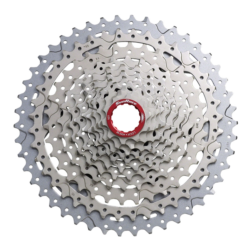 SunRace CSMX9X 11sp XD Cassette 10-46t Metallic Silver