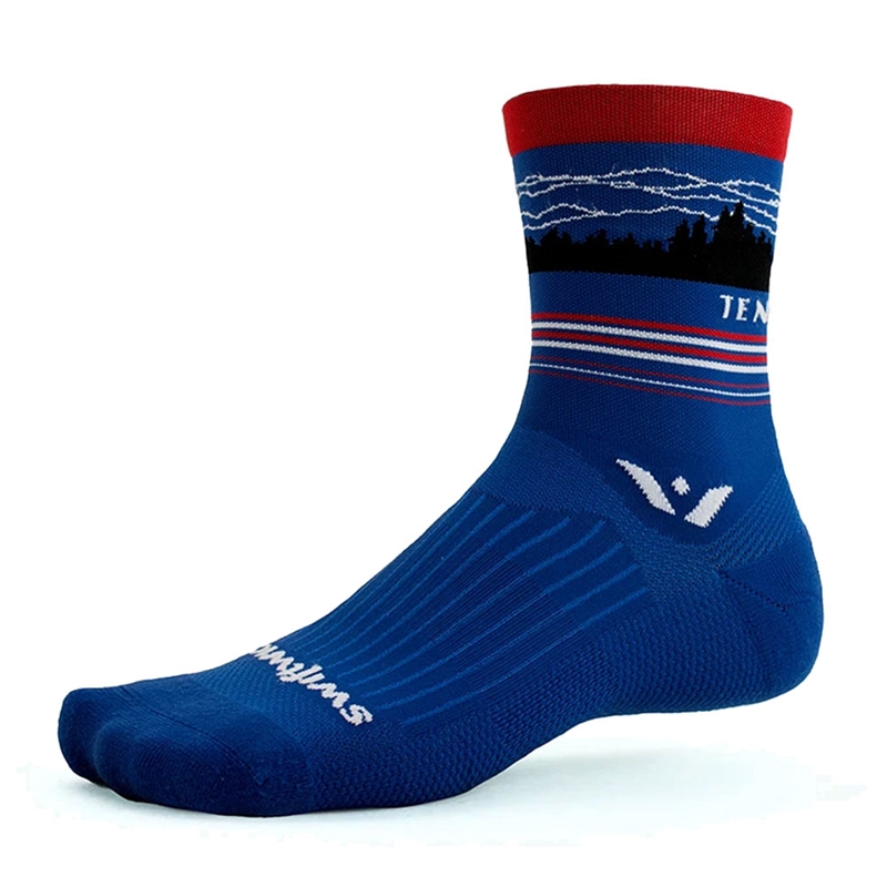 Swiftwick Vision Five Tribute Tennessee Mountains Socks