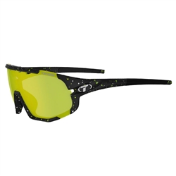 TIFOSI Sledge Cosmic Black Clarion Yellow/AC Red/Clear Lenses