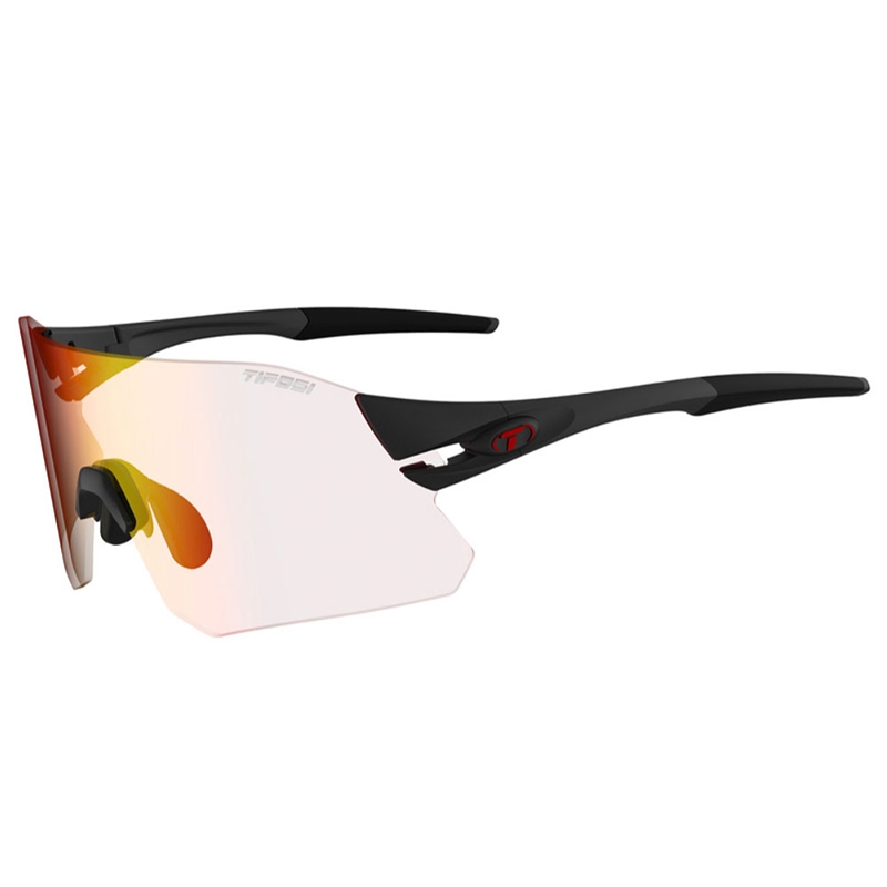 TIFOSI Rail Matte Black Fototec/Clarion Red Photochromic Lens