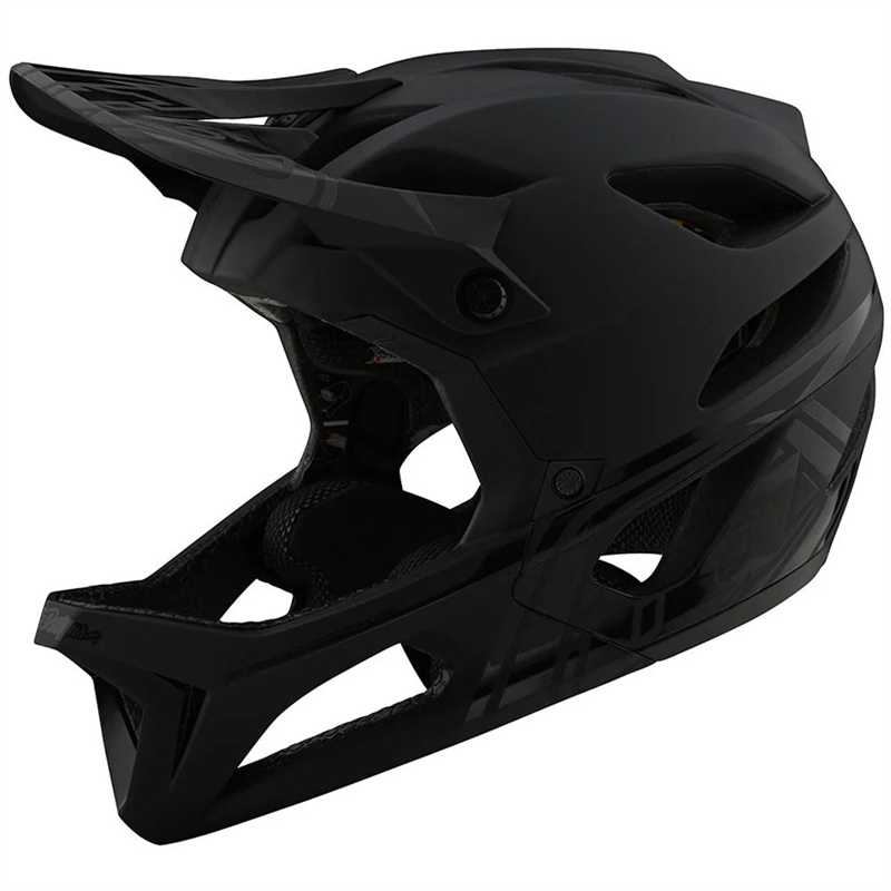 Troy Lee Designs Stage MIPS Helmet Stealth Midnight