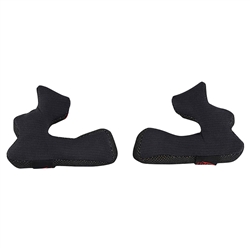 Troy Lee Designs D4 Cheek Pad Set Solid Black