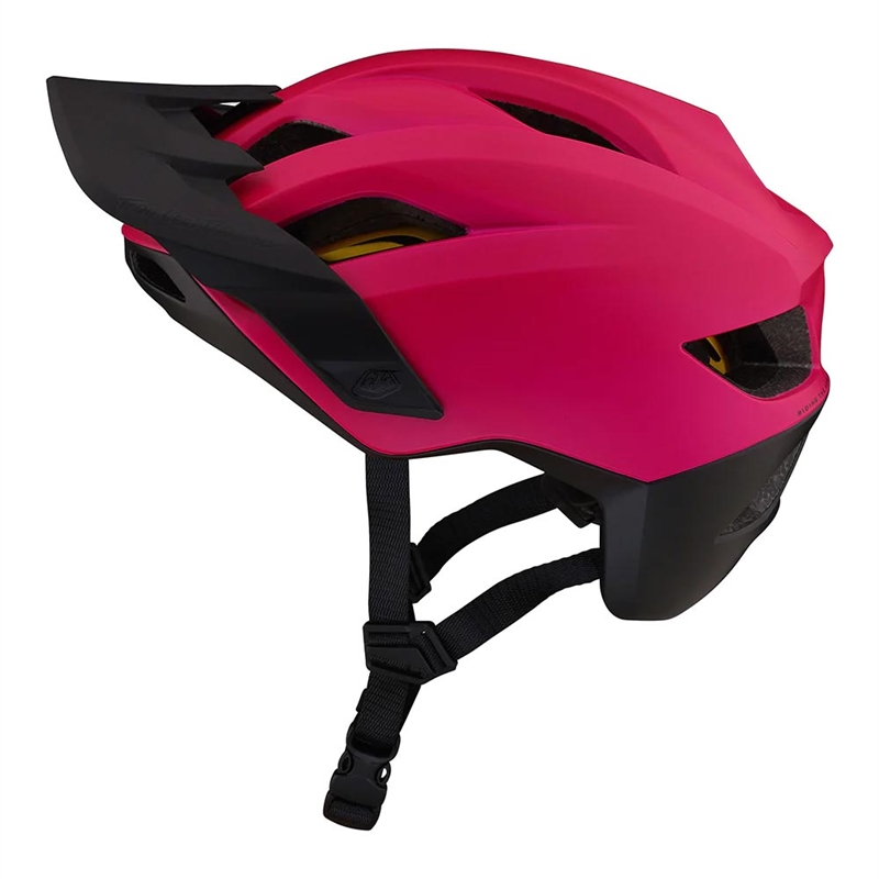 Troy Lee Designs Flowline Helmet w/MIPS Orbit Magenta/Black