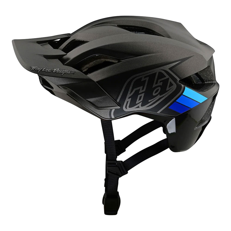 Troy Lee Designs Flowline SE Helmet w/MIPS Badge Charcoal/Gray