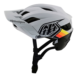 Troy Lee Designs Flowline SE Helmet w/MIPS Badge Fog/Gray