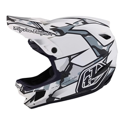 Troy Lee Designs D4 Composite MIPS Matrix Camo White