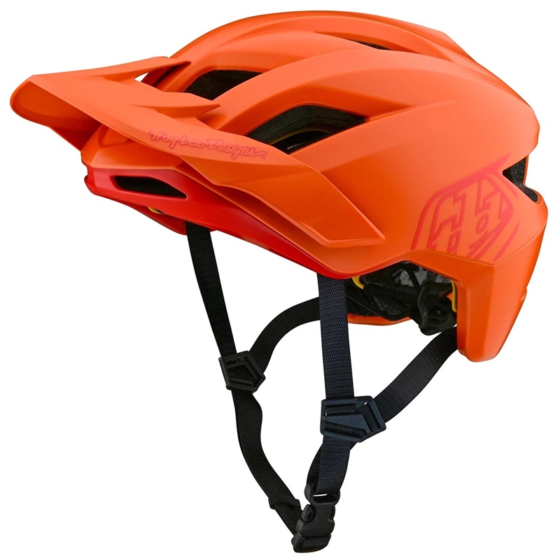 Troy Lee Designs Flowline Helmet w/MIPS Point Mandarin