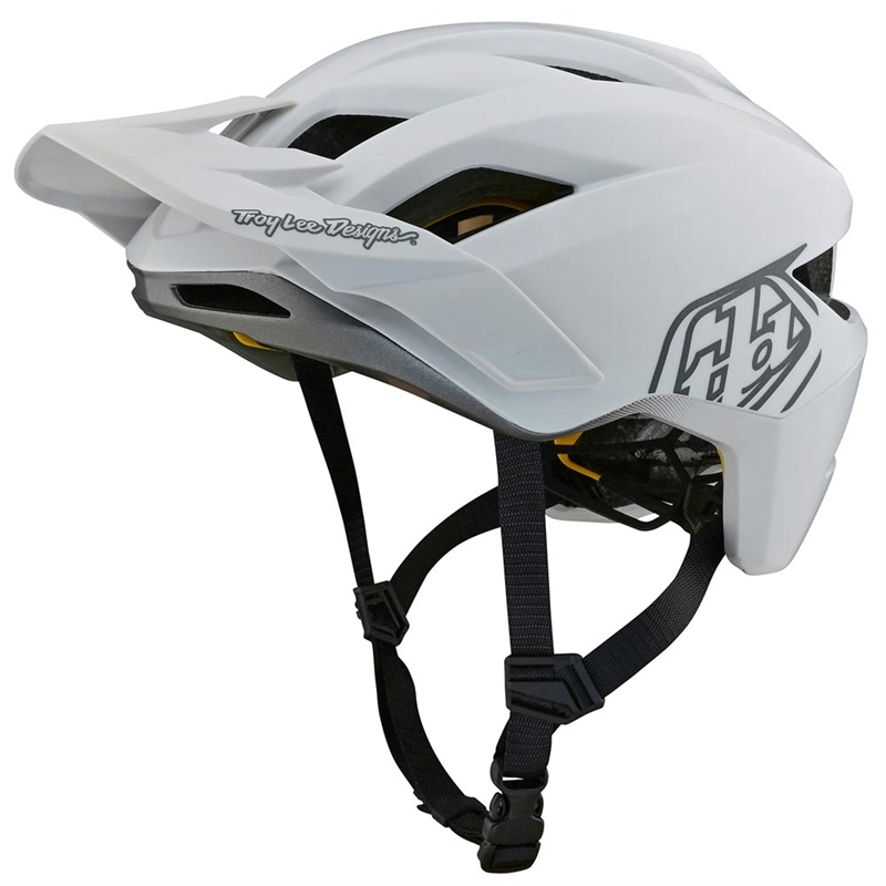 Troy Lee Designs Youth Flowline Helmet w/MIPS Point White