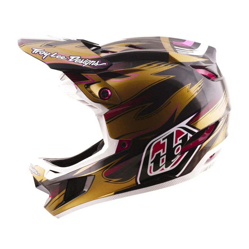 Troy Lee Designs D4 Carbon MIPS Limited Edition Cyclops Gold