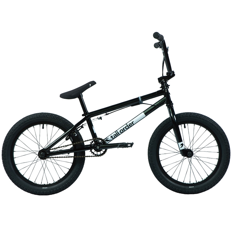 Tall Order Ramp 18" BMX Bike Gloss Black