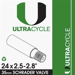 Ultracycle 24X2.5-2.8 Tube Schrader Valve