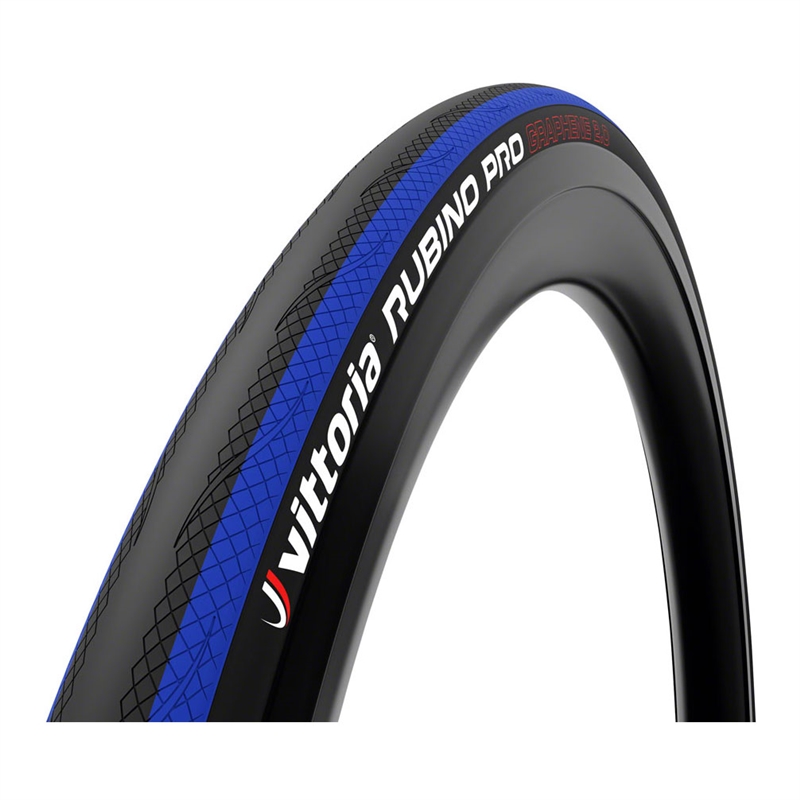 Vittoria Rubino Pro G2.0 700x25 Road Tire Black/Blue