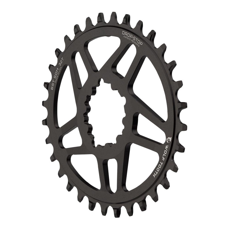 Wolf Tooth Elliptical Direct Mount Chainrings SRAM 3-Bolt Boost Cranksets 3mm Offset