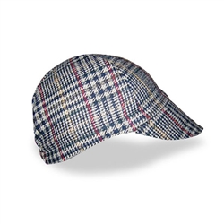 Walz Plaid Wool Cycling Cap