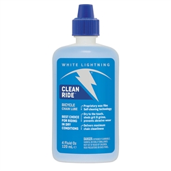 White Lightning Clean Ride Lube 4oz