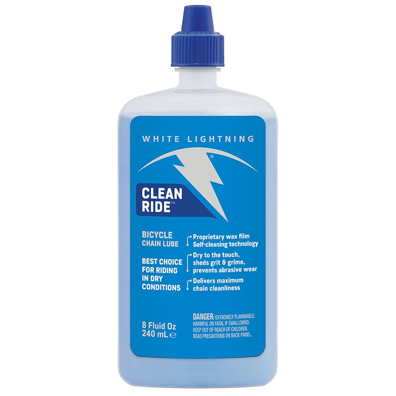 White Lightning Clean Ride Lube 8oz