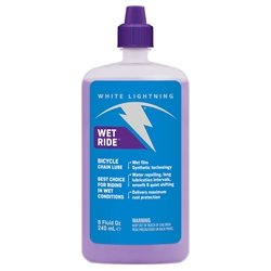 White Lightning Wet Ride Lube 8oz