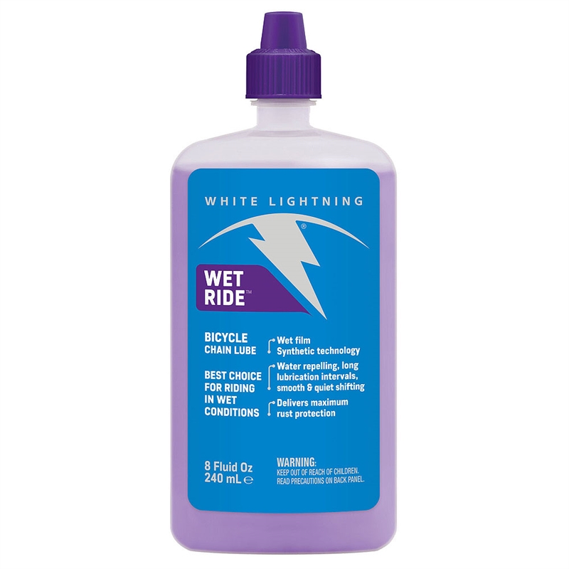 White Lightning Wet Ride Lube 8oz