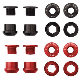 Wolf Tooth Components Single chainring bolt/nut set, 8pc