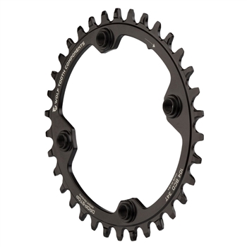Wolf Tooth Components 104 Elliptical Chainring 104BCD 32T Black