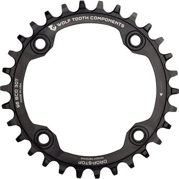 Wolf Tooth Components Drop-Stop Chainring 30T x 96 BCD
