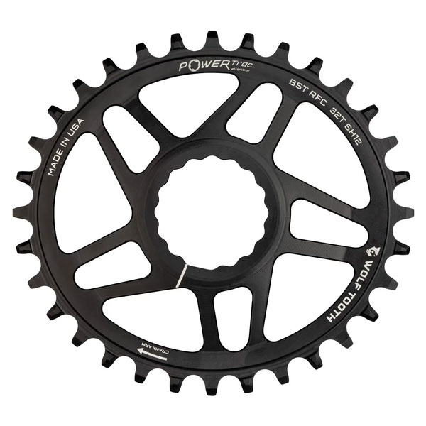 Wolf Tooth DM Elliptical Chainrings For RaceFace Cinch Crank & Shimano 12-Speed Chains