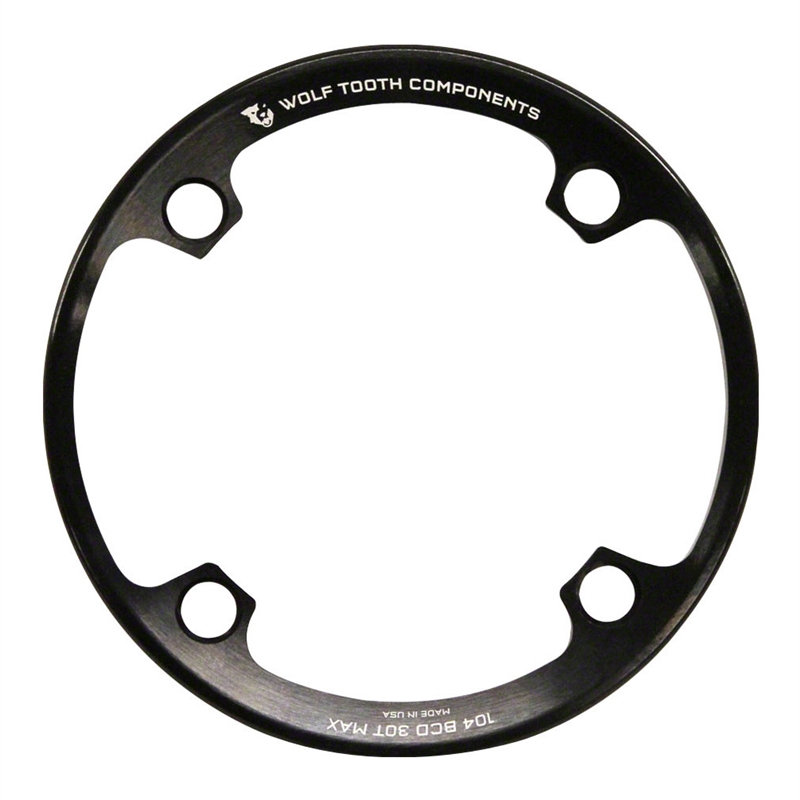 Wolf Tooth Bash Guard Fits 26t-30t Chainrings/104BCD Cranks