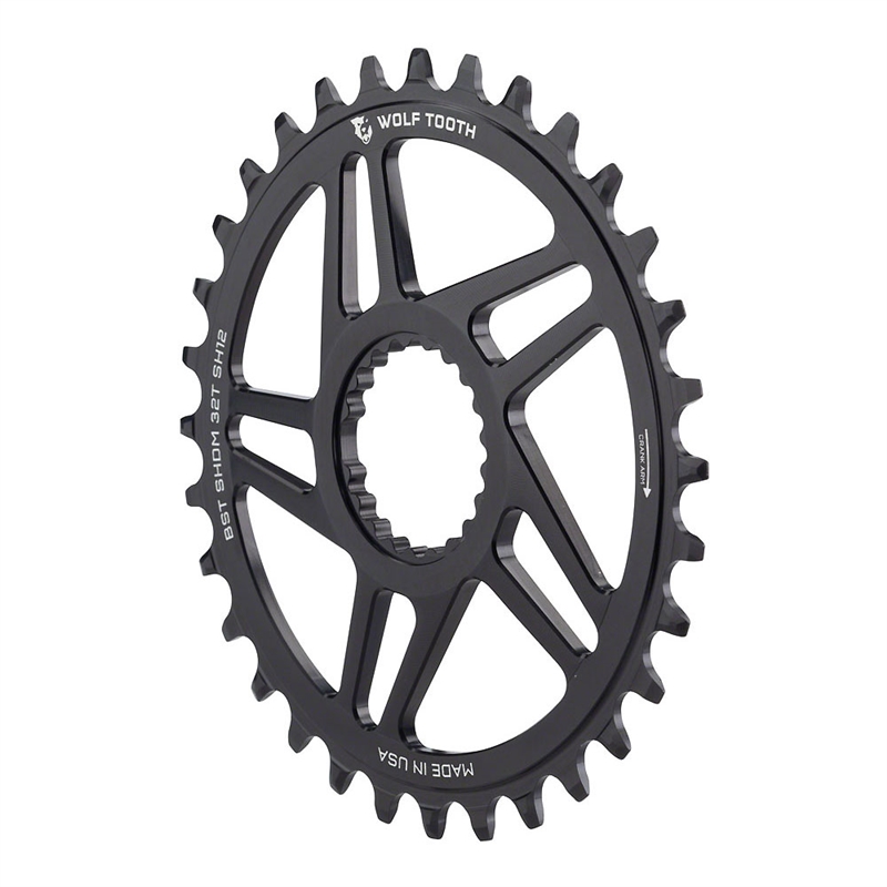 Wolf Tooth DM Chainring 30t Shimano Direct Mount Boost Cranks 3mm Offset