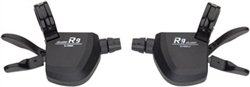 microSHIFT R9 Trigger Shifter Set 9-Speed Road Double Shimano Compatible