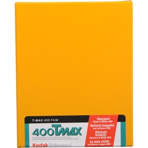 Kodak Professional T-Max 400 Black and White Negative Film (4 x 5", 10 Sheets)