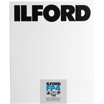 Ilford FP4 Plus Black and White Negative Film (4 x 5", 25 Sheets)