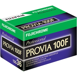 FUJIFILM Fujichrome Provia 100F Professional RDP-III Color Transparency Film (35mm, 36 Exp)