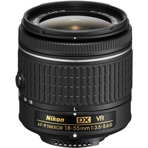 Nikon AF-P DX NIKKOR 18-55mm f/3.5-5.6G VR Lens