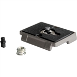 Manfrotto 200PL Quick Release Plate with 1/4"-20 Screw and 3/8" Bushing Adapter