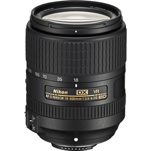Nikon AF-S Nikkor 18-300mm f/3.5-6.3G ED VR Lens