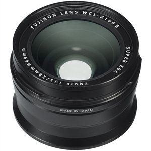 FUJIFILM WCL-X100 II Wide Conversion Lens Black