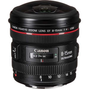 8-15mm CANON EOS F4L FISHEYE